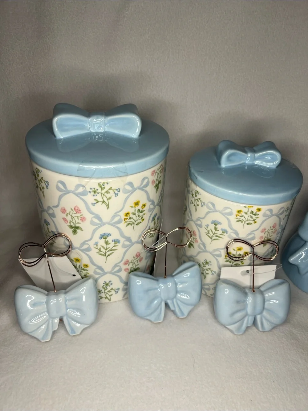 Hobby Lobby blue bow